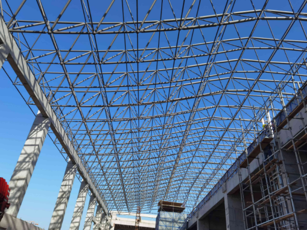 海东网架加工工艺如何保证质量?