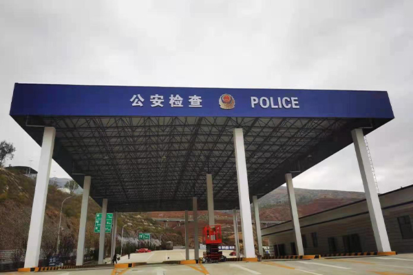 海东网架结构屋顶