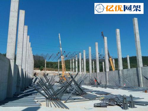海东料棚网架设计